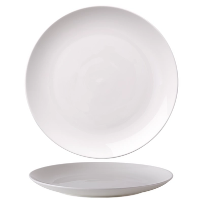 Fina Teller Coupe flach weiss, Ø 26.5 cm _1
