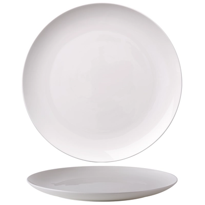 Fina Teller Coupe flach weiss, Ø 30.5 cm _1