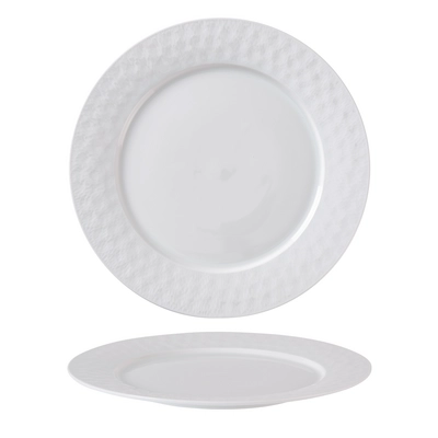 Alvea Teller flach weiss, Ø 26 cm _1