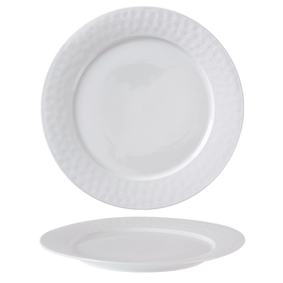 Alvea Assiette plate blanc, Ø 30 cm _1