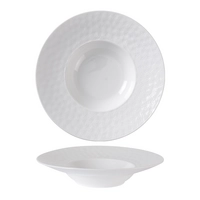 Alvea Teller Gourmet tief mit Fahne, Ø 26 cm 