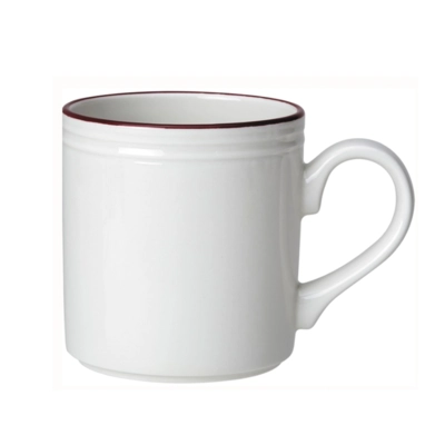 Bead Maroon Band Mug, 28.5 cl  _1