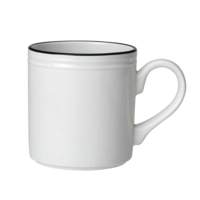 Bead Black Band Mug, 28.5 cl  