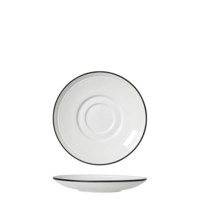 Bead Black Band Kombi Untertasse, Ø 15 cm 
