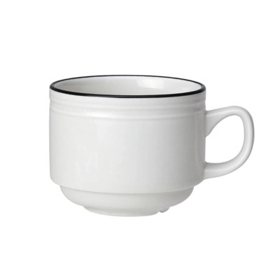 Bead Black Band Tasse à café emp., 20 cl _1