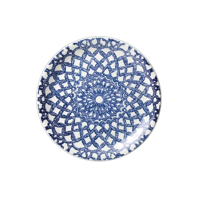 Ink Nomad Blue Assiette plate coupe, Ø 20.25 cm _1