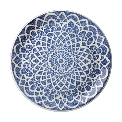 Ink Nomad Blue Assiette plate coupe, Ø 30 cm _1