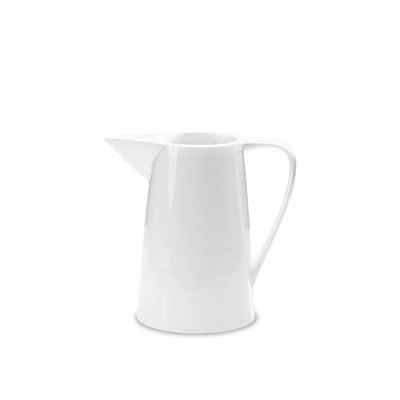 Pot de porcelaine avec anse, 70cl, H: 16 cm _1