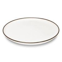 Strok Assiette coupe plate, Ø 27 cm, 7x11, mahogany