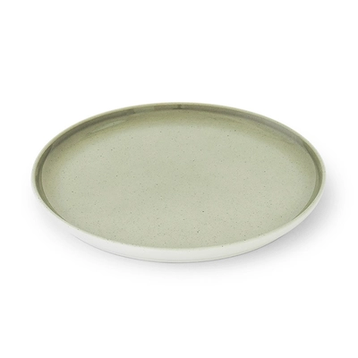 Ela Grønn Teller flach, Ø 27 cm, 5x01, olive_1