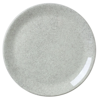 Ink Crackle Grey Assiette plate coupe, Ø 30 cm _1