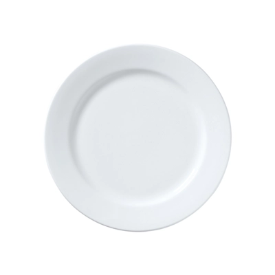 Classic Assiette plate, bord étroit, Ø 22 cm, William Edwards - Bone China _1