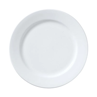 Classic Assiette plate, bord étroit, Ø 27 cm, William Edwards - Bone China 