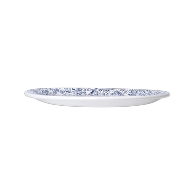 Ink Legacy Blue Neg Assiette plate coupe, Ø25.25cm _2