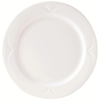 Manhattan Bianco Assiette plate, 25.5 cm _1