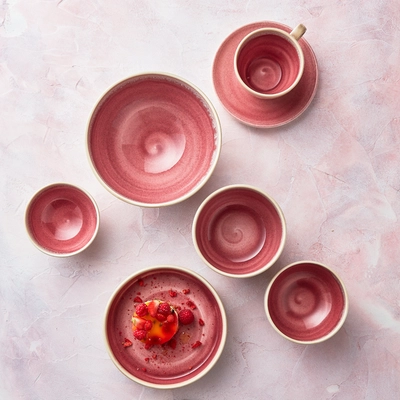 Aurora Vesuvius Rose Quartz Tulip Bowl, Ø 7 cm, 5.7 cl_2