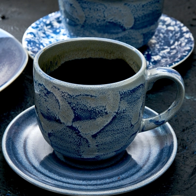 Aurora Vesuvius Lapis City Mug Tasse à espresso, 11.4 cl_2