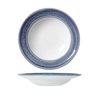 Revolution Edge Bluestone Assiette creuse,Ø 24 cm, 47.75 cl, avec bord medium large