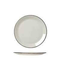 Charcoal Dapple Assiette plate Coupe, Ø 23 cm  