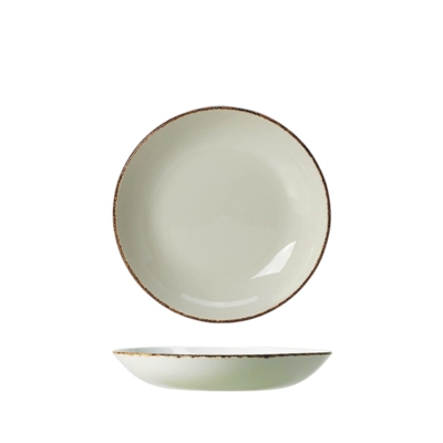 Brown Dapple Assiette coupe creuse, Ø 13 cm _1