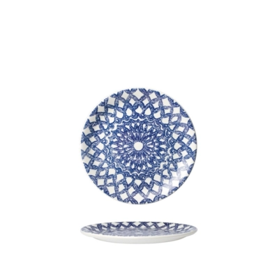 Ink Nomad Blue Teller Coupe flach, Ø 15.25 cm _1