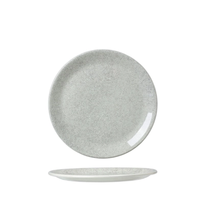 Ink Crackle Grey Teller Coupe flach, Ø 20.25 cm _1