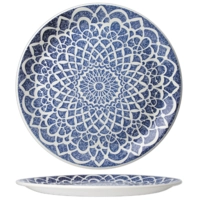 Ink Nomad Blue Teller Coupe flach, Ø 30 cm 