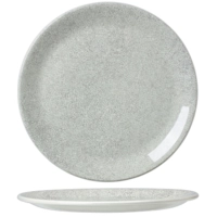 Ink Crackle Grey Teller Coupe flach, Ø 30 cm 