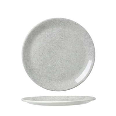 Ink Crackle Grey Teller Coupe flach, Ø 25.25 cm _1