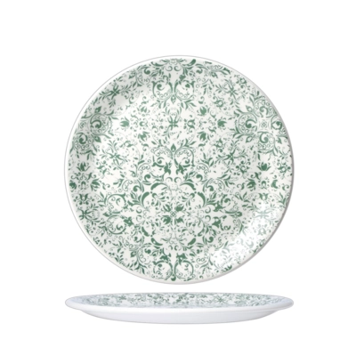 Ink Legacy Teal Neg Assiette plate coupe, Ø25.25cm _1