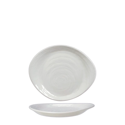Scape Assiette plate blanche, Ø 15.5 cm _1