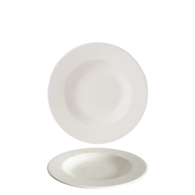 Simplicity Bankett Teller tief, Ø 24 cm, mit medium Fahne_1