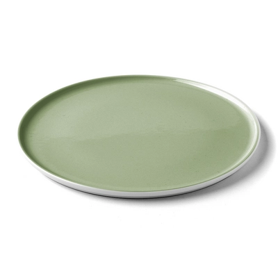 Furo assiette plate , 30 cm Ø, Spray 5x37, quiet green_1
