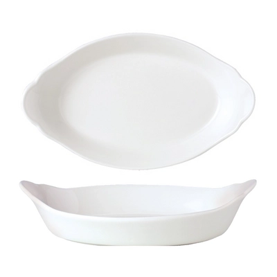 Cookware ovale Schale mit Griffen, 20 x 11 cm,  18.5 cl_1
