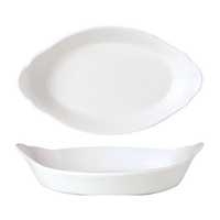 Cookware ovale Schale mit Griffen, 20 x 11 cm,  18.5 cl