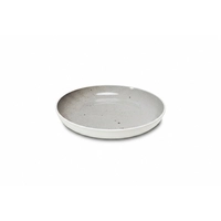 Skygge Assiette à bord haut, 27 cm Ø, 8x09, 140 cl, pearl