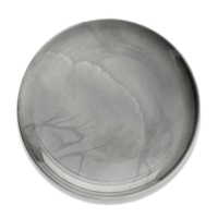 Flom Teller Coupe flach, Ø 27 cm, 8x10 antrasite