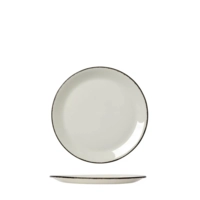 Charcoal Dapple plat coupe, Ø 15.25 cm 