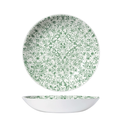 Ink Legacy Teal Neg Assiette coupe creuse Ø25.25cm _1