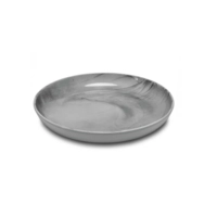 Flom Assiette à bord haut, Ø 22 cm, 8x10, 90 cl, antrasite