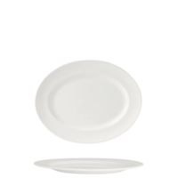 Monaco Vogue Assiette plate ovale, 20.25 cm 
