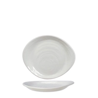 Scape Assiette plate blanche, Ø 15.5 cm 