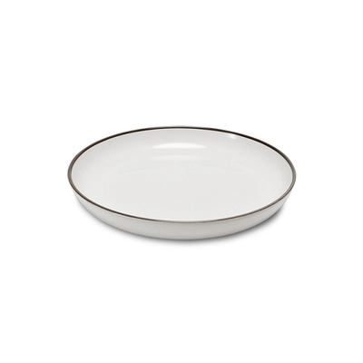 Strok Assiette à bord haute, Ø 17 cm, 7x11 40 cl, mahogany_1