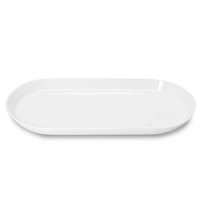 Arena Platte oval, H: 2.7 cm, 40 x 20 cm 