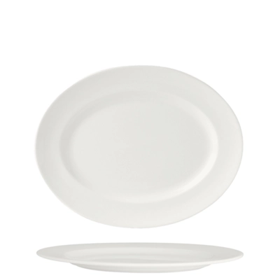 Monaco Vogue Assiette plate ovale, 28 cm _1