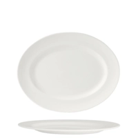 Monaco Vogue Assiette plate ovale, 28 cm 