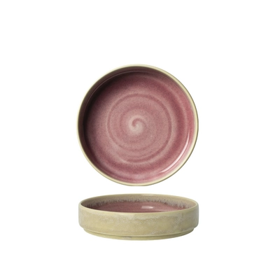 Aurora Vesuvius Rose Quartz Schale stap. Ø 13.5 cm 30.2 cl_1