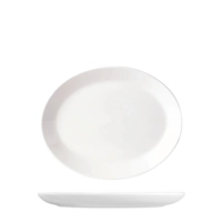 Simplicity Bankett Assiette plate ovale, 28 cm 