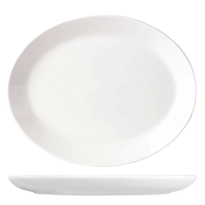 Simplicity Bankett Assiette plate ovale, 34.25 cm _1
