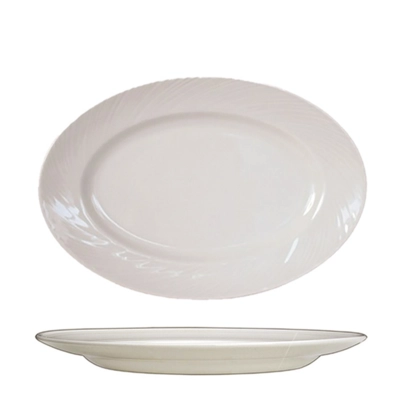 Spyro Teller flach oval, 28 cm _1